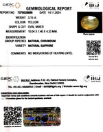 Load image into Gallery viewer, 3.15/CT Natural Ceylonese Pukhraj with Govt Lab Certificate-8991
