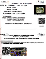 Load image into Gallery viewer, 4.93/CT Natural Ceylonese Pukhraj with Govt Lab Certificate-16650
