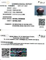 Load image into Gallery viewer, 5.84/CT Natural Cabochon Ruby with Govt. Lab Certificate-1665
