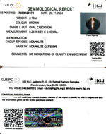 Load image into Gallery viewer, 2.13/CT Natural Scapolite Cat&#39;s Eye with Govt. Lab Certificate-1221
