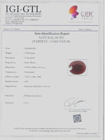 Load image into Gallery viewer, 13.84/CT Natural Ruby with Govt. Lab Certificate-74410