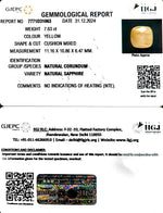 Load image into Gallery viewer, 7.63/CT Natural Ceylonese Pukhraj with Govt Lab Certificate-4551
