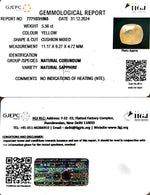 Load image into Gallery viewer, 5.56/CT Natural Ceylonese Pukhraj with Govt Lab Certificate-6771
