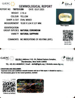 Load image into Gallery viewer, 2.16/CT Natural Ceylonese Pukhraj with Govt Lab Certificate-6771
