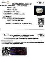 Load image into Gallery viewer, 2.27/CT Natural Ceylonese Pukhraj with Govt Lab Certificate-6771
