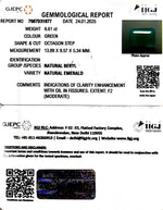 Load image into Gallery viewer, 6.61/CT Natural Panna Stone with Govt. Lab Certificate-6771
