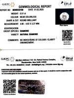 Load image into Gallery viewer, 0.51/Cents Natural Diamond with Govt. Lab Certificate-160000
