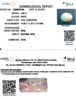 Load image into Gallery viewer, 4.08/CT Natural Opal with Govt. Lab Certificate
