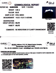 4.90/CT Natural Iolite With Govt. Lab Certificate