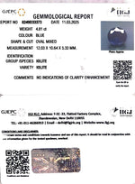 Load image into Gallery viewer, 4.81/CT Natural Iolite With Govt. Lab Certificate
