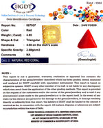 Load image into Gallery viewer, 5.33 Ratti Natural Italian Triangular Moonga-(1054)
