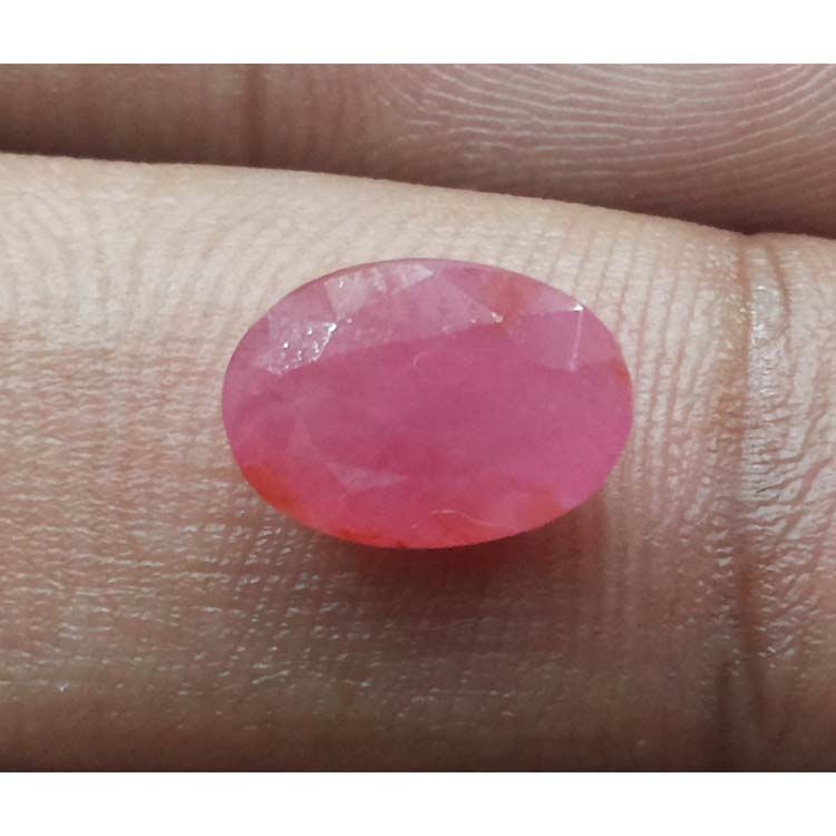 3.87/CT Natural Mozambique Ruby with Govt. Lab Certificate-23310