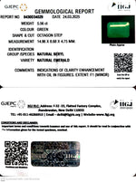 Load image into Gallery viewer, 5.56/CT Natural Panna Stone with Govt. Lab Certificate
