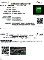 Load image into Gallery viewer, 5.66/CT Natural Panna Stone with Govt. Lab Certificate

