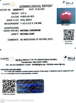 Load image into Gallery viewer, 5.62/CT Natural Ruby with Govt. Lab Certificate
