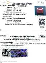 Load image into Gallery viewer, 6.33/CT Natural Ruby with Govt. Lab Certificate
