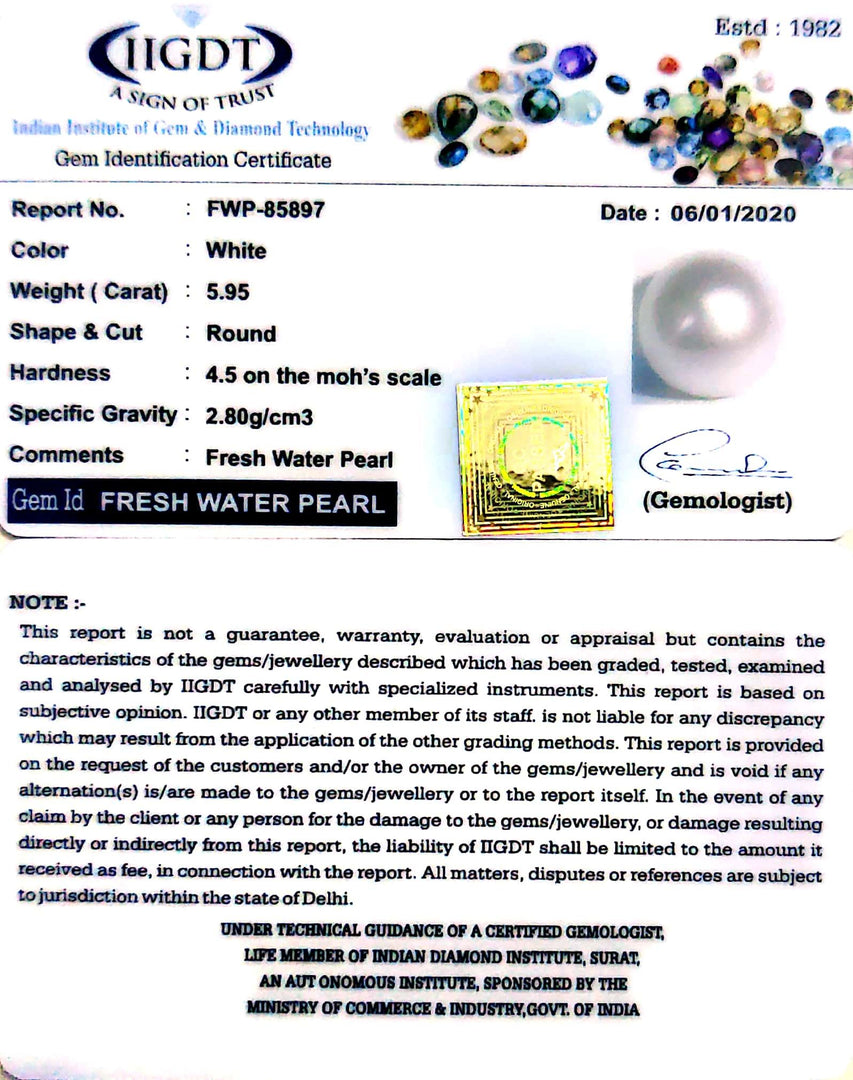 6.61 Ratti Fresh Water Pearl (277)