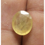 Load image into Gallery viewer, 5.12 Ratti Natural yellow sapphire with Govt Lab Certificate-(1100)
