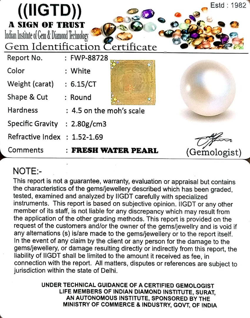 6.15/CT Natura Fresh Water Pearl (277)