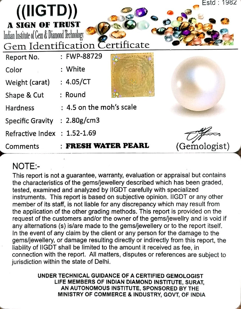 4.05/CT Natura Fresh Water Pearl (277)