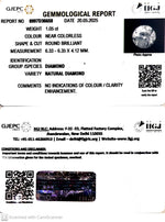 Load image into Gallery viewer, 1.05/Cents Natural Diamond with Govt. Lab Certificate-140000
