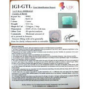 3.51/CT Natural Emerald Stone with Govt. Lab Certified-(4551)