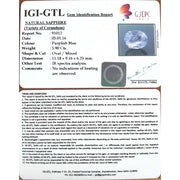 5.90/CT Natural Purple Sapphire with Govt. Lab Certificate-56610