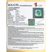 1.77 Ratti Natural emerald with Govt Lab Certificate-(23310)