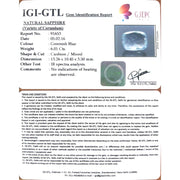 6.01/CT Natural Blue Sapphire with Govt Lab Certificate-BLUSA9U