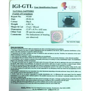 5.44  NATURAL blue SAPPHIRE with Govt Lab Certified-(2331)