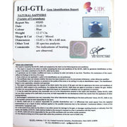 13.52 Ratti blue sapphire with Govt Lab Certified-(2331)