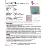 Load image into Gallery viewer, 8.60/CT Natural Panna Stone with Govt. Lab Certificate (8991)
