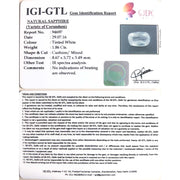 2.07 Ratti  White sapphire with Govt Lab Certificate-(23310)