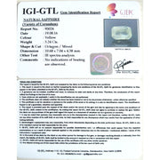3.60 Ratti  yellow sapphire with Govt Lab Certificate-(6100)