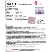 5.83 Ratti Natural New Burma Ruby with Govt. Lab Certificate-(3441)