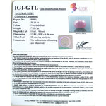 Load image into Gallery viewer, 8.17 Ratti Natural New Burma Ruby with Govt. Lab Certificate-(3100)
