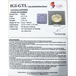 Load image into Gallery viewer, 5.76/CT Yellow sapphire with Govt Lab Certificate-YELSA9U
