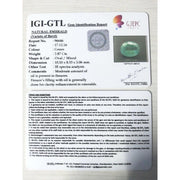2.87/CT Natural Emerald Stone with Govt. Lab Certificate (12210)