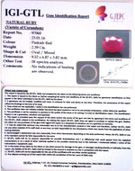 Load image into Gallery viewer, 2.39/CT Natural Mozambique Ruby with Govt. Lab Certificate-BLUSA9V

