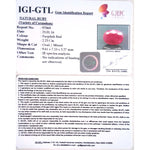 Load image into Gallery viewer, 2.23/CT Natural Mozambique Ruby with Govt. Lab Certificate-RUBY9V
