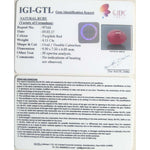 Load image into Gallery viewer, 4.11/CT Natural Mozambique Ruby with Govt. Lab Certificate-(23310)

