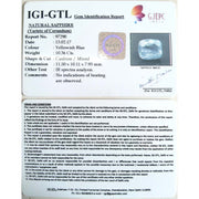 10.36/CT Natural Blue sapphire with Govt. Lab Certificate-BLUSA9V