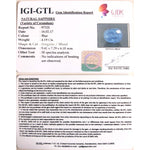 Load image into Gallery viewer, 4.66 Ratti  Natural blue sapphire with Govt. Lab Certificate-(4551)
