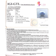 10.14 Ratti  Natural blue sapphire with Govt. Lab Certificate-(2331)