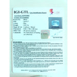 Load image into Gallery viewer, 3.82/CT Natural Blue Sapphire with Govt Lab Certificate-BLUSA9V
