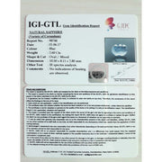 2.89 Ratti NATURAL Blue Sapphire with Govt Lab Certified-(BLUSA9V)