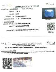 4.90/CT Natural Blue Sapphire with Govt Lab Certificate (8991)