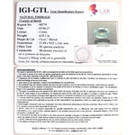 Load image into Gallery viewer, 4.73 Ratti NATURAL Panna Stone with Govt Lab Certificate (8100)
