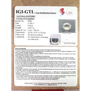 4.00 Ratti  yellow sapphire with Govt Lab Certificate-(YELSA9T)