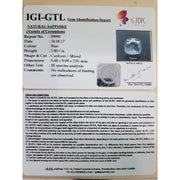 2.80/CT Natural Blue Sapphire with Govt Lab Certificate-BLUSA9T